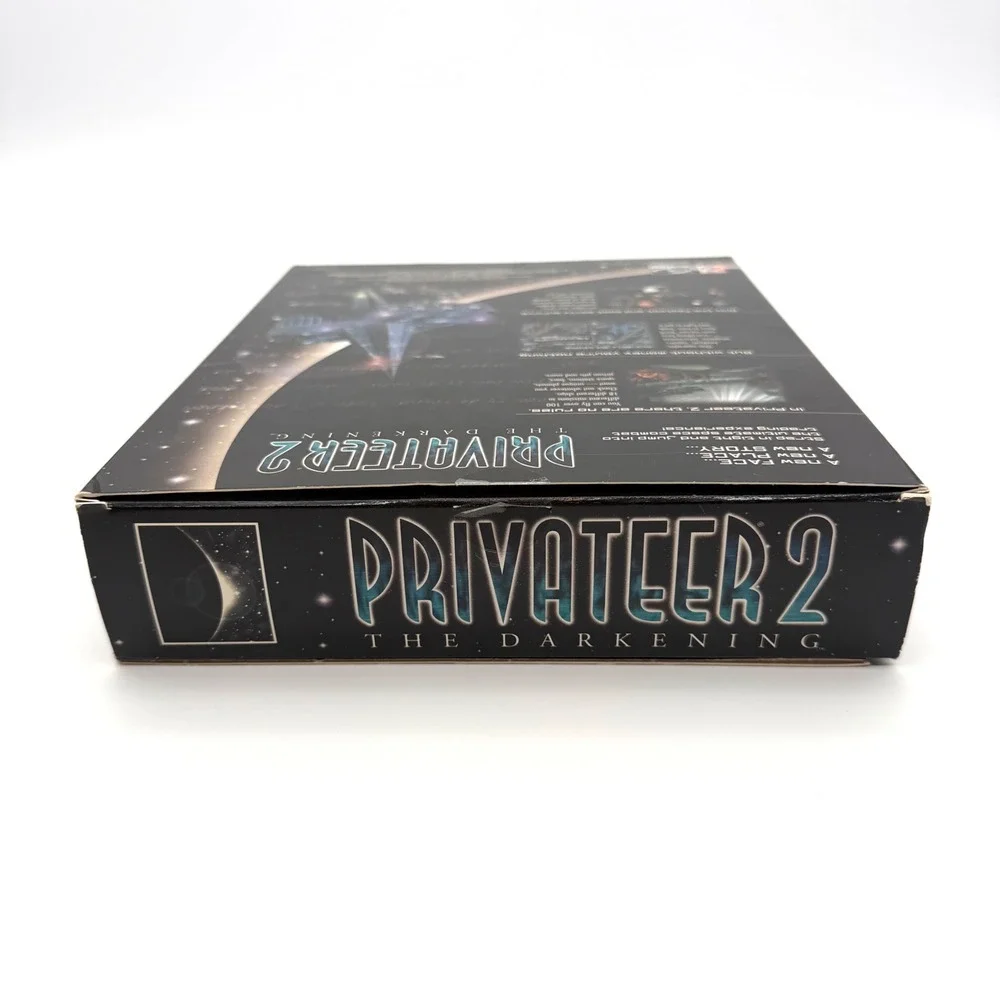 Privateer 2 The Darkening PC Game 1996 Big Box Complete Origin Wing Commander